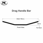 drag handle dimensions